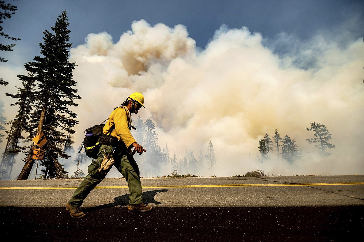 Wind Not Fire Crews fight to hold off wind-fanned fires | Northwest Arkansas Democrat ...