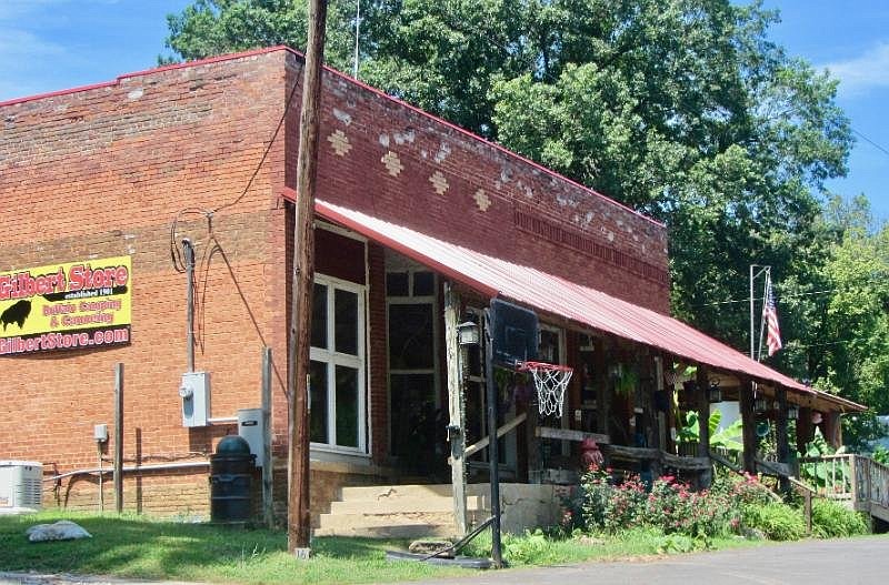 Gilbert General Store stays in business in a town of 28 residents. (Special to the Democrat-Gazette/Marcia Schnedler)