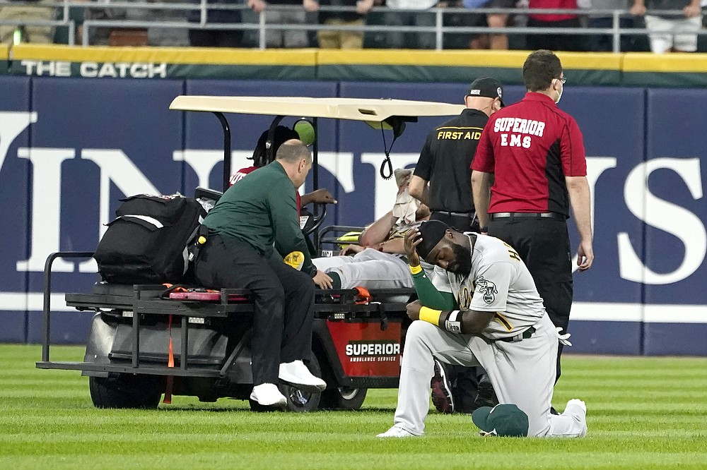 A's Pitcher Chris Bassitt Posts to Social Media After Being Struck