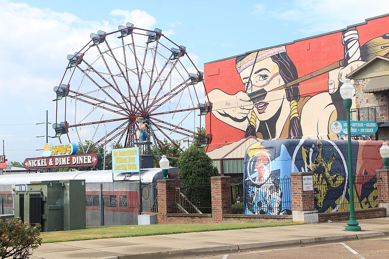 The Park at West End is seen Wednesday, Aug. 18, 2021, in downtown Fort Smith.