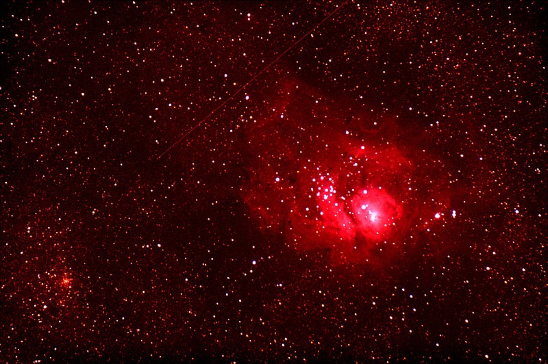 David Cater/Star-Gazing
Pictured is the Lagoon Nebula in Sagittarius.