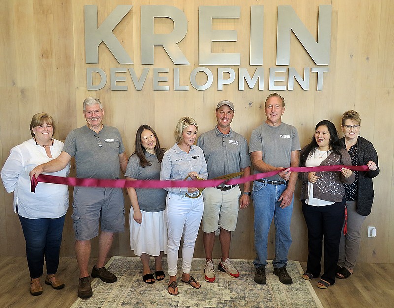 Ribbon cut at Krein Development offices Westside Eagle Observer