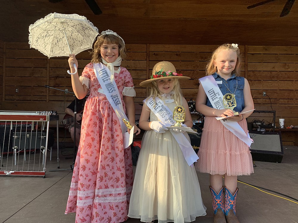 Pineville's Jesse James Days Pageant Winners