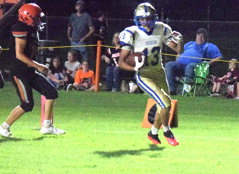Bulldogs fall to Eagles in first eightman football contest Westside Eagle Observer
