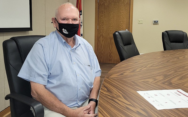 White Hall School District Superintendent Doug Dorris stands by the mask mandate he issued on Aug. 10. (Pine Bluff Commercial/I.C. Murrell)