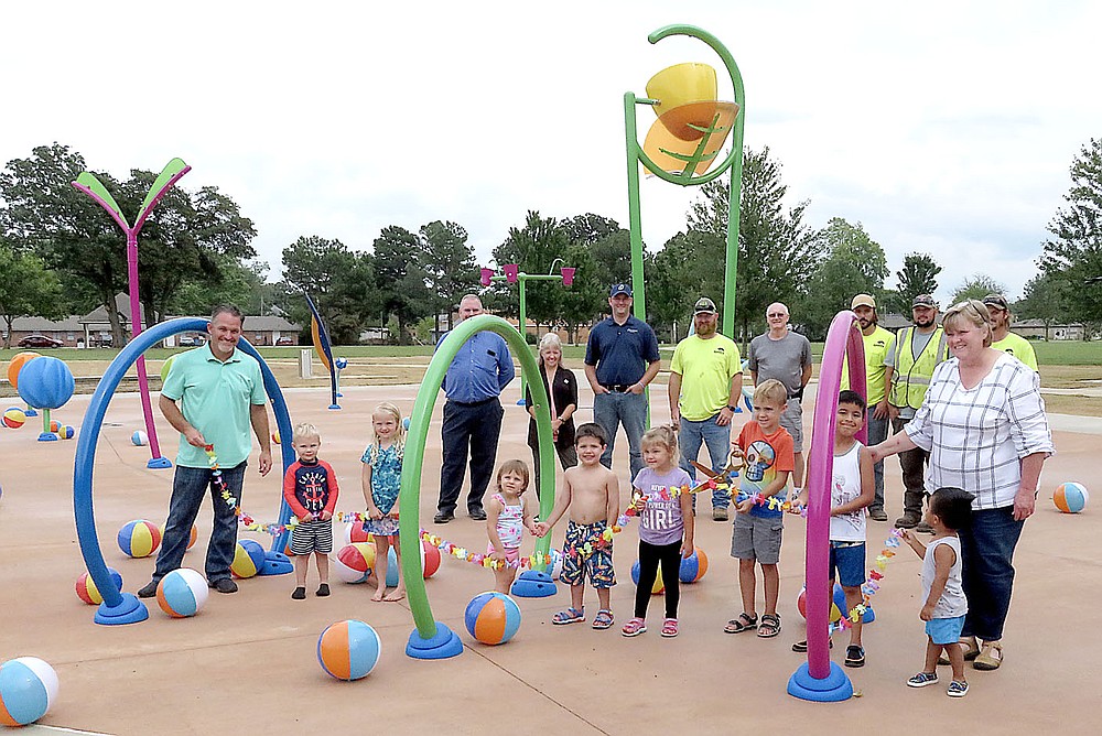 Gentry splash pad now open following delays