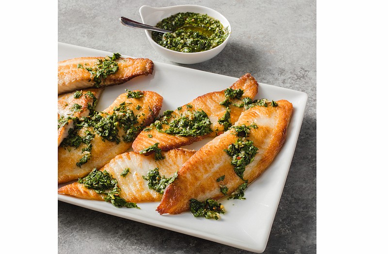 Sauteed Tilapia With Cilantro Chimichurri (Courtesy of America’s Test Kitchen)