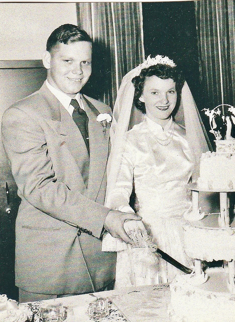 Submitted Photo
Robert and Gloria Hill on their wedding day, September 9, 1951