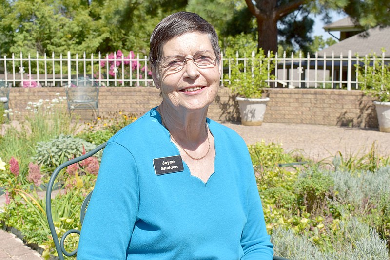 Rachel Dickerson/The Weekly Vista Concordia resident Joyce Sheldon keeps busy during retirement. She enjoyed a career as a registered medical technologist.