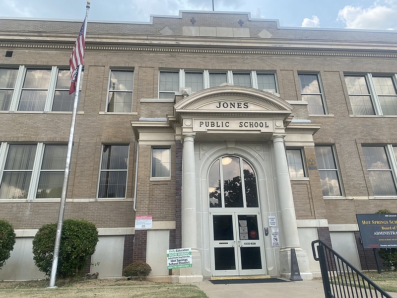 The Hot Springs School District Central Office, located in the historic Jones School building at 400 Linwood Ave. - Photo by Tyler Wann of The Sentinel-Record
