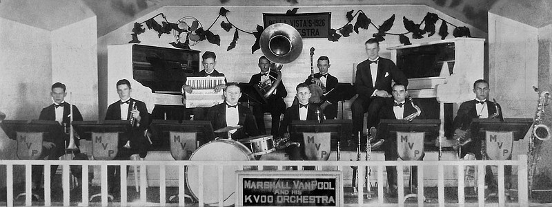 Courtesy Photo Bella Vista Historical Museum Marshall Van Pool&#x2019;s orchestra played for dances at Lake Bella Vista for several years in the late 1920&#x2019;s, starting in 1926.