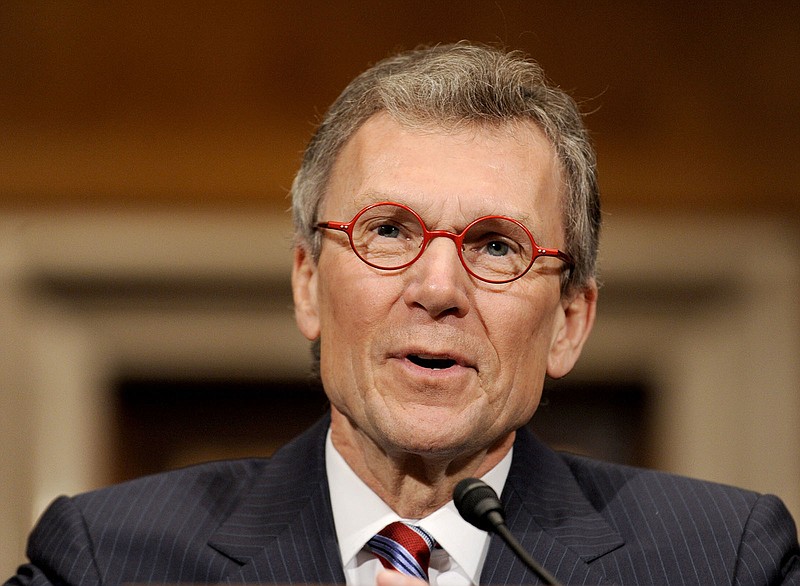 FILE - In this Jan. 9, 2008, file photo Tom Daschle testifies on Capitol Hill in Washington. Budget proposals from leaders in both parties have urged shrinking or eliminating tax breaks that help make employer health insurance the leading source of coverage in the nation and a middle-class mainstay, but former senator Daschle, now a leading Democratic adviser on health care, says &quot;There is no short-term prospect of enactment.&quot; He added, &quot;However, in a tax reform (and) deficit reducing context in the long term, the prospects are much better.&quot; (AP Photo/Susan Walsh, File)