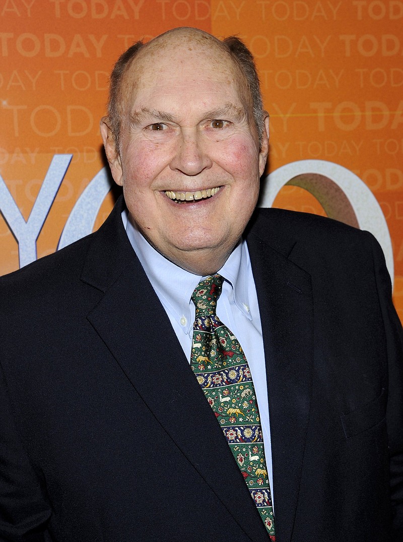 FILE - In this Thursday, Jan. 12, 2012, file photo, former &quot;Today&quot; show weatherman Willard Scott attends the &quot;Today&quot; show 60th anniversary celebration at the Edison Ballroom in New York. Scott, the beloved weatherman who charmed viewers of NBC?s ?Today? show with his self-deprecating humor and cheerful personality, has died at age 78. Al Roker, his successor on the morning news show, announced that Scott died peacefully Saturday morning, Sept. 4, 2021, surrounded by family. (AP Photo/Evan Agostini, File)