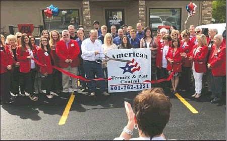 American Termite's ribbon cutting at its new location. - Submitted photo