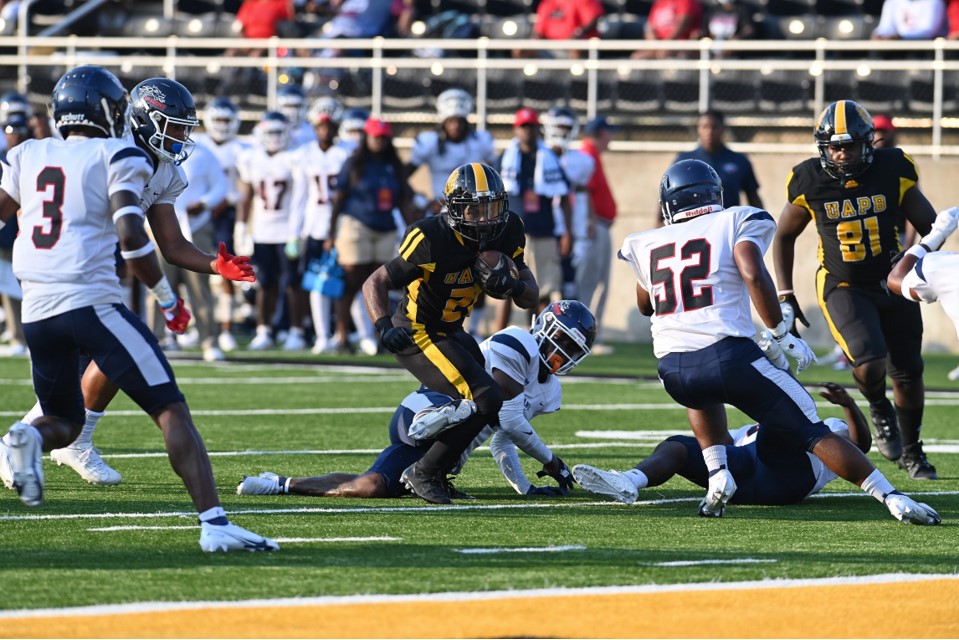 UAPB spreads out carries to grind out win over Lane