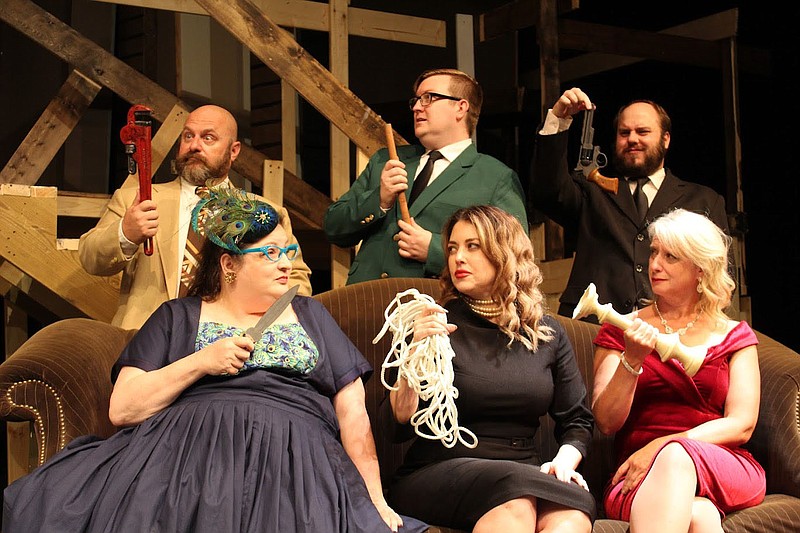 Murder, mayhem and madcap fun abound in Fort Smith Little Theatre’s production of “Clue,” opening Sept. 23.

(Courtesy Photo)