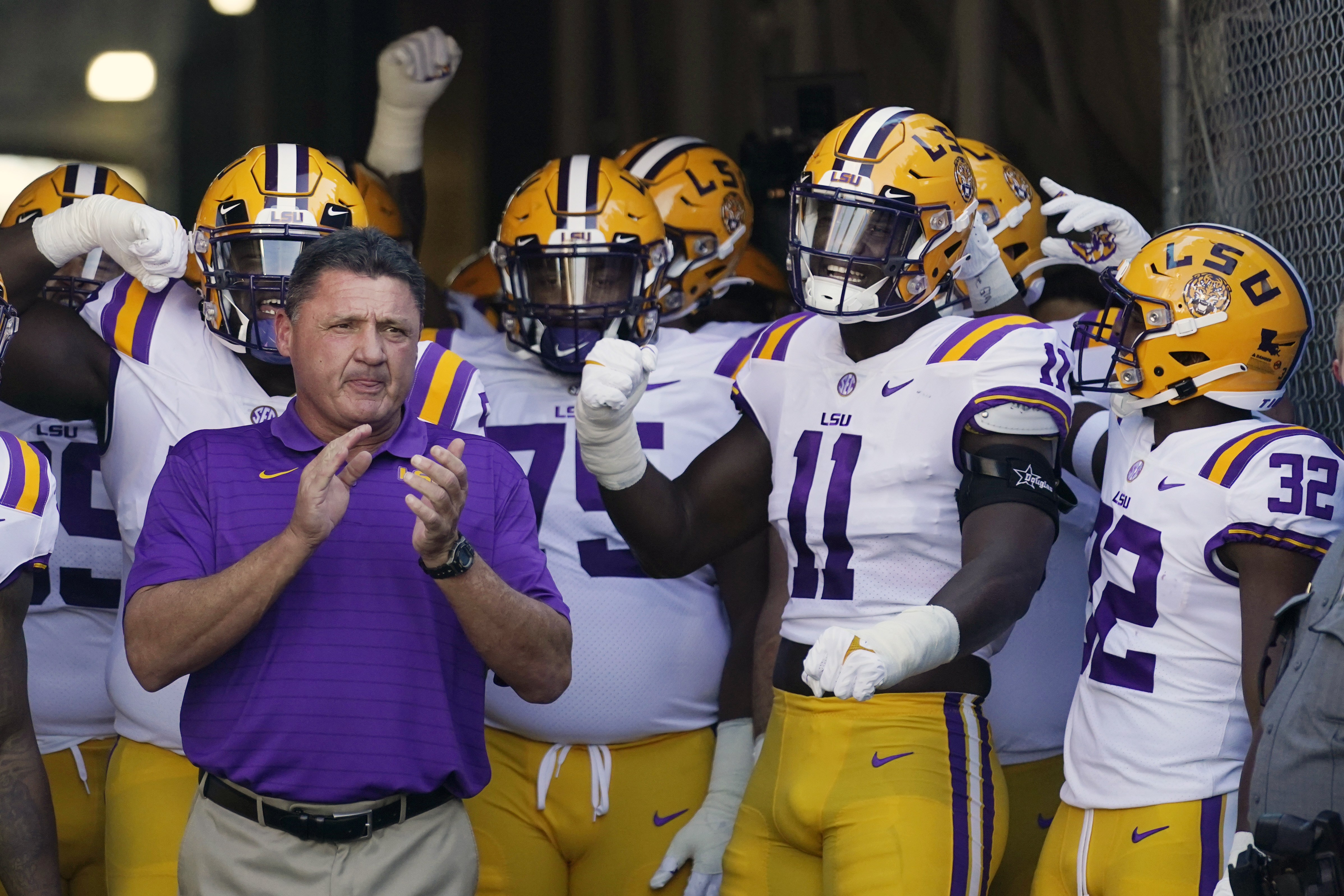 It S Orgeron Vs Orgeron As Lsu Prepares To Host Mcneese State