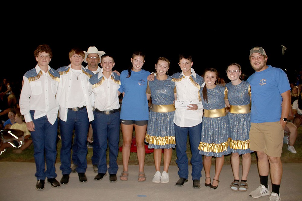 LYNN KUTTER ENTERPRISE-LEADER
Ropers and Ribbons won third place with 569 points in the 2021 Peggy Parks Memorial Square Dance Competition at the Clothesline Fair.