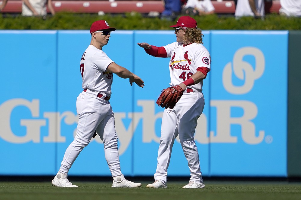 St. Louis Cardinals - Dylan Carlson's new jersey looks sharp!