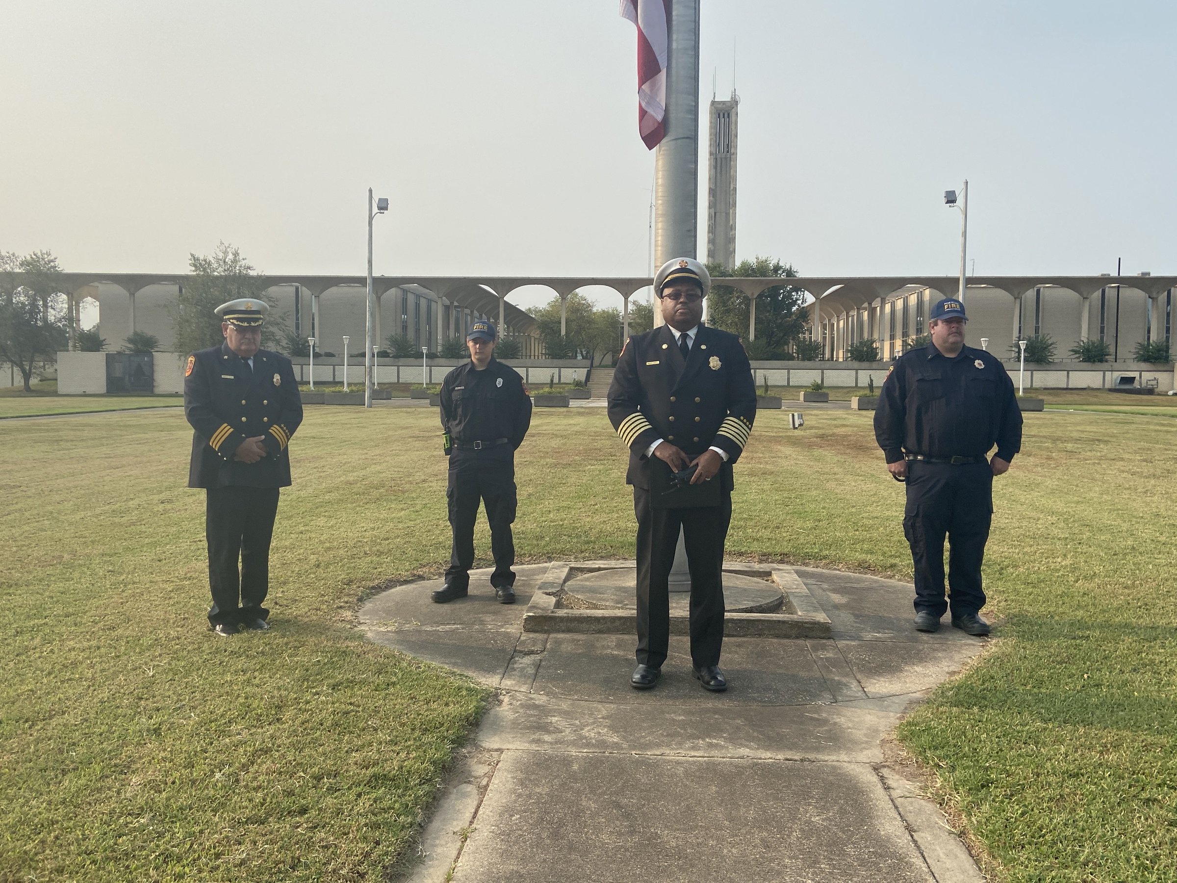 Firefighters honor 9/11 comrades