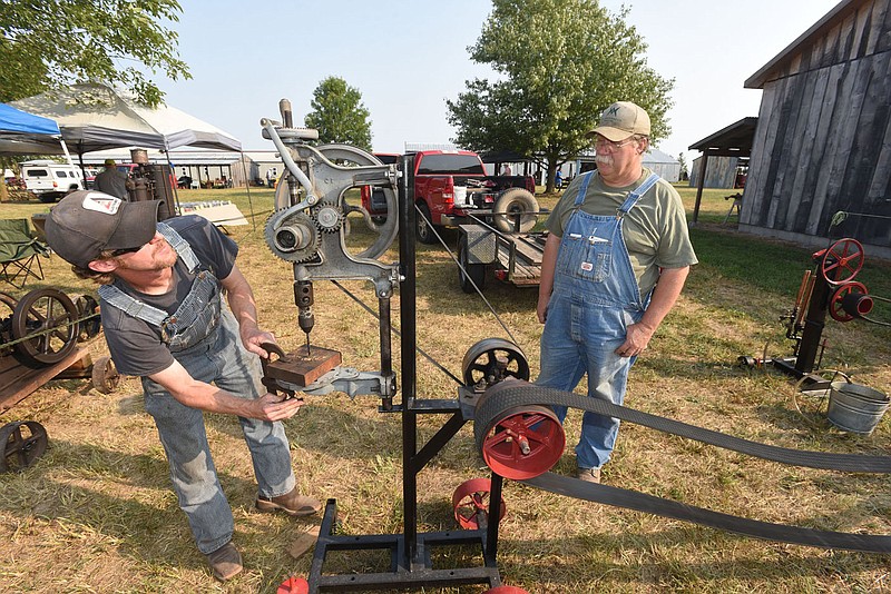 Step back in time HammerIn, Tired Iron show keep traditional skills