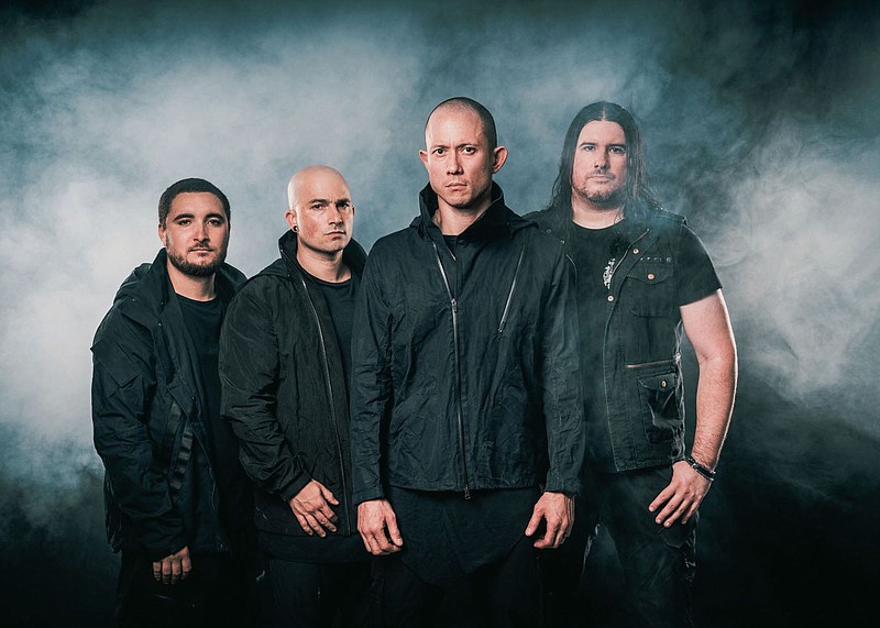 Formed 22 years ago, the metal band Trivium has earned six straight Top 25 debuts on the Billboard Top 200 and six Top 3 debuts on the Top Rock Albums Chart. One of many standouts from 2017’s “The Sin and The Sentence,” the single “Betrayer” garnered a Grammy nod in the category of “Best Metal Performance.” Now, Trivium is on the road in support of its pandemic production, ” In The Court of the Dragon,” released on Roadrunner Records. (Courtesy Photo)