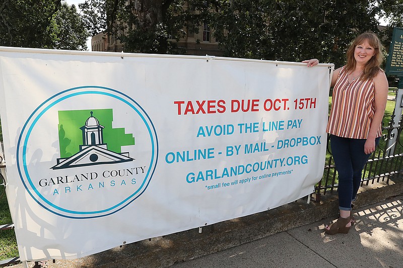 Garland County Tax Collector Rebecca Dodd-Talbert Tuesday, September 14, 2021. Photo by Richard Rasmussen of The Sentinel-Record