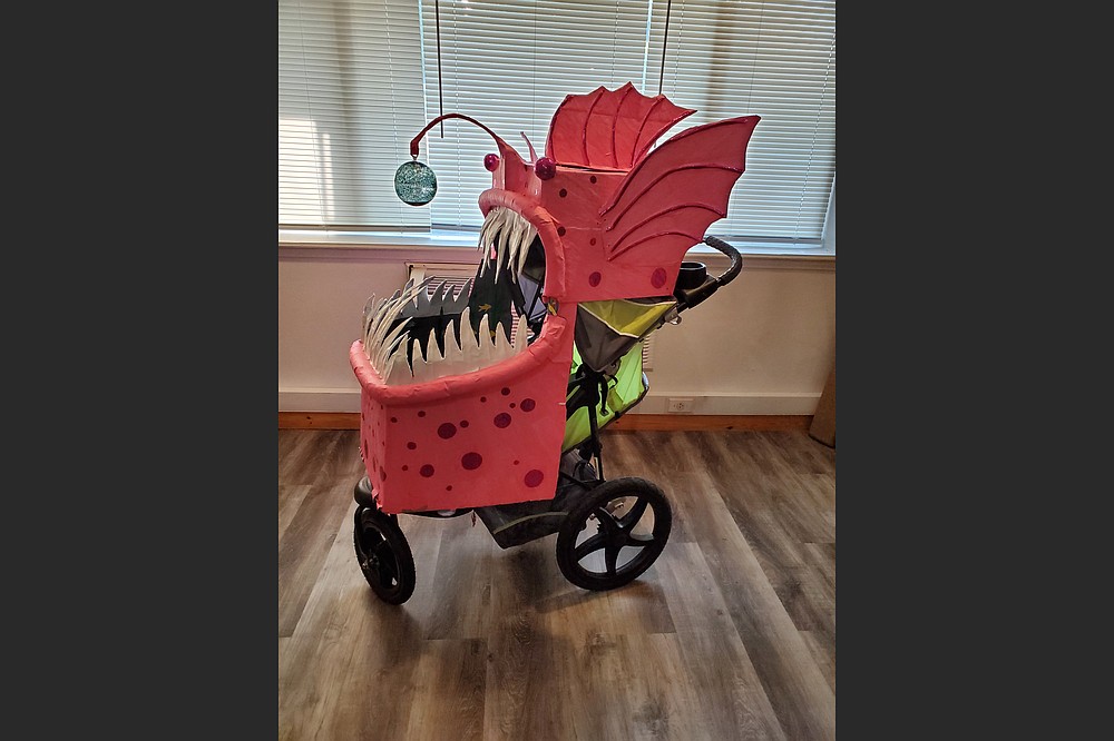 “Angler Fish Mask” by Susan Clifton is part of “Our Art, Our Region, Our Time,” on display starting Thursday at Fayetteville’s Walton Arts Center. (Special to the Democrat-Gazette)