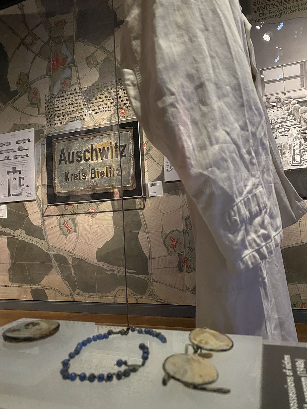 After the German attack on Poland in September 1939, the town of Oświęcim was within the territory annexed directly into the Third Reich. The name of the town was turned into Auschwitz.
(Pawel Sawicki, Auschwitz Memorial)