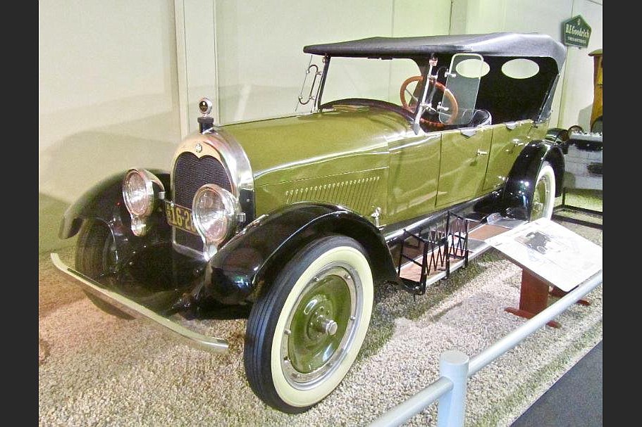 A rare Arkansas-made Climber is a gem at the Museum of Automobiles. (Special to the Democrat-Gazette/Jack Schnedler)