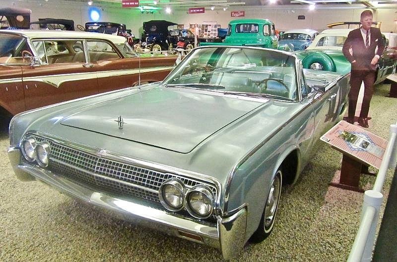 President John F. Kennedy drove this Lincoln Continental while vacationing. (Special to the Democrat-Gazette/Jack Schnedler)