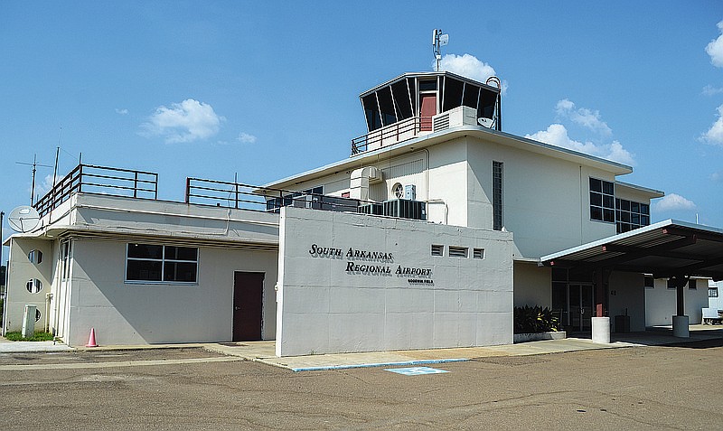 South Arkansas Regional Airport is seen in this News-Times file photo.