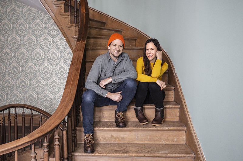 Ethan and Elizabeth Finkelstein of "Cheap Old Houses" (HGTV via The Washington Post)