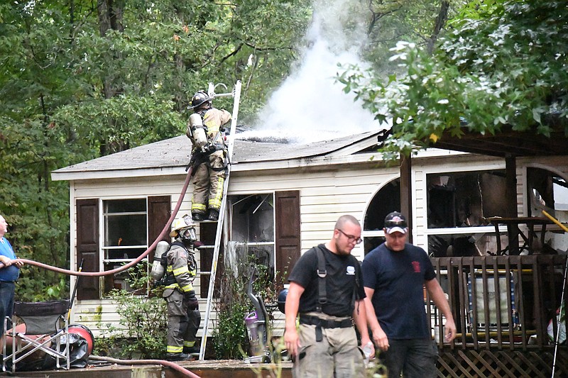 WATCH: Fire damages home | Hot Springs Sentinel Record