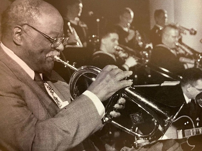 Clark Terry was one of the most recorded musicians in the history of jazz. He performed for eight U.S. presidents and served as a jazz ambassador for State Department tours in the Middle East and Africa, according to Encyclopedia of Arkansas. (Special to The Commercial/Explore Pine Bluff.com, U.S. Navy)
