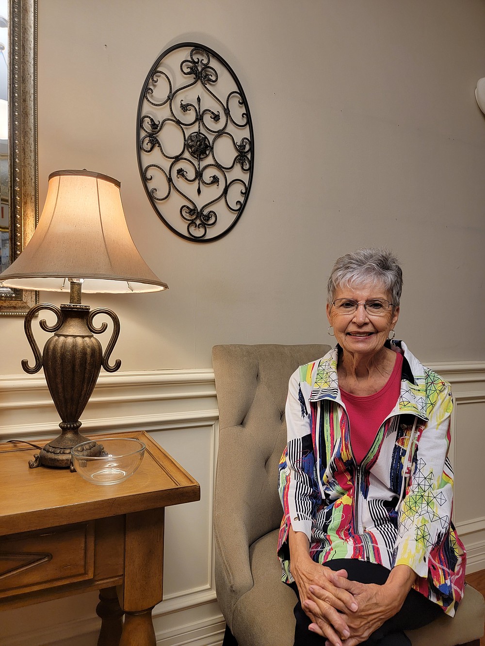 Linda Crawford has served Texarkana as Texarkana Chamber of Commerce's economic development director, a church pantry founder and as Miller County election coordinator. (Staff photo by Christy Busby Worsham)