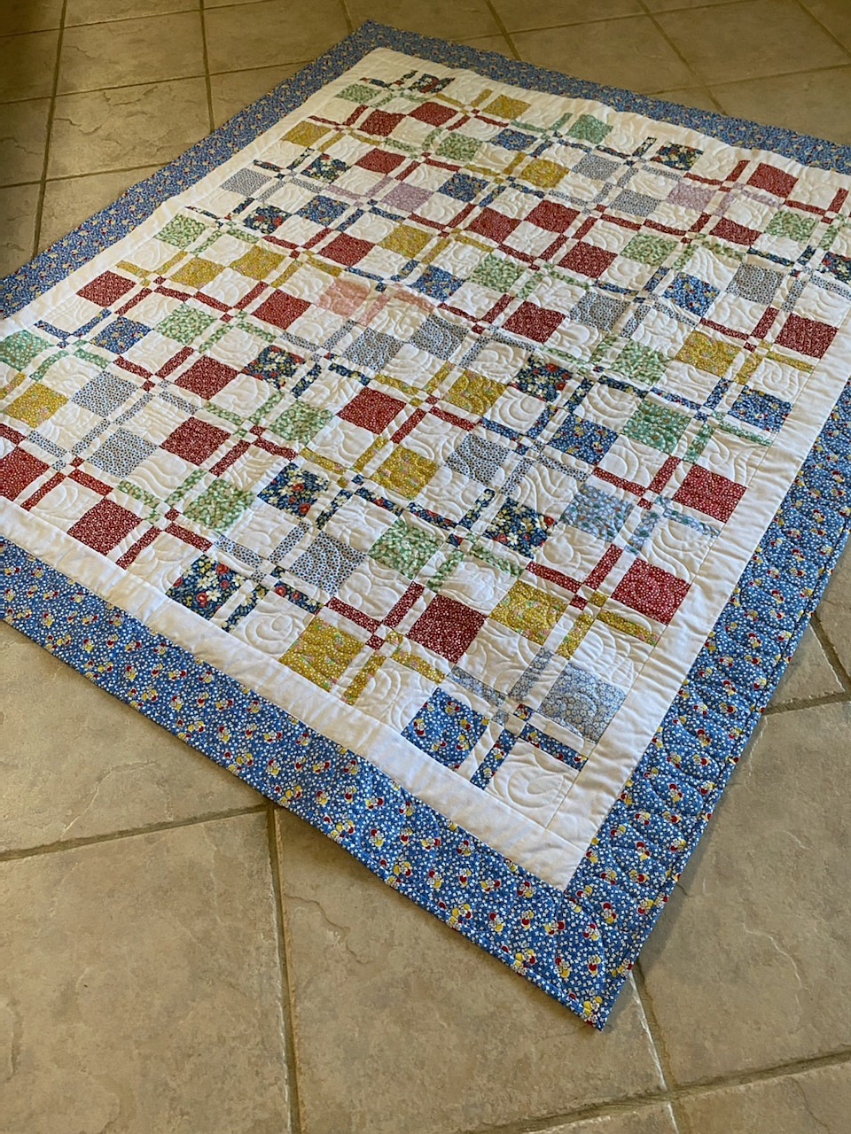 The Disappearing Four Patch Quilt is one of more than 100 quilts crated by Linda Crawford. (Photo by Linda Crawford)
