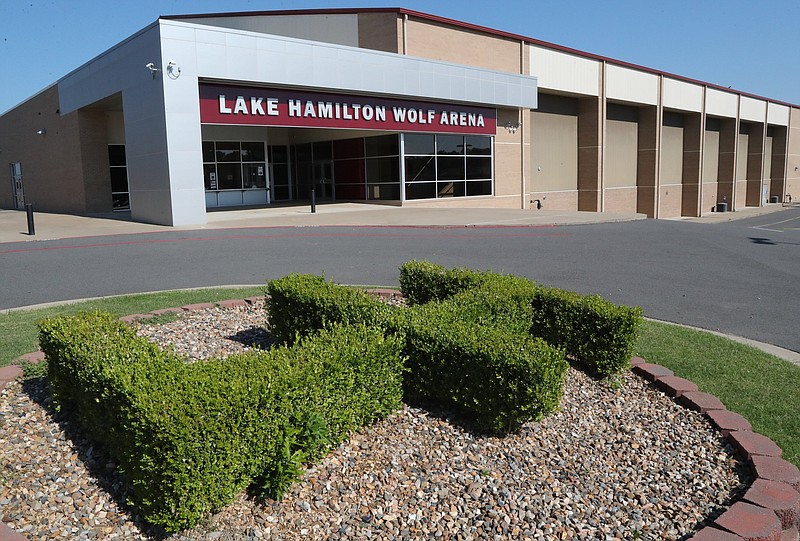 The Lake Hamilton campus as seen in September 2021. - File photo by The Sentinel-Record