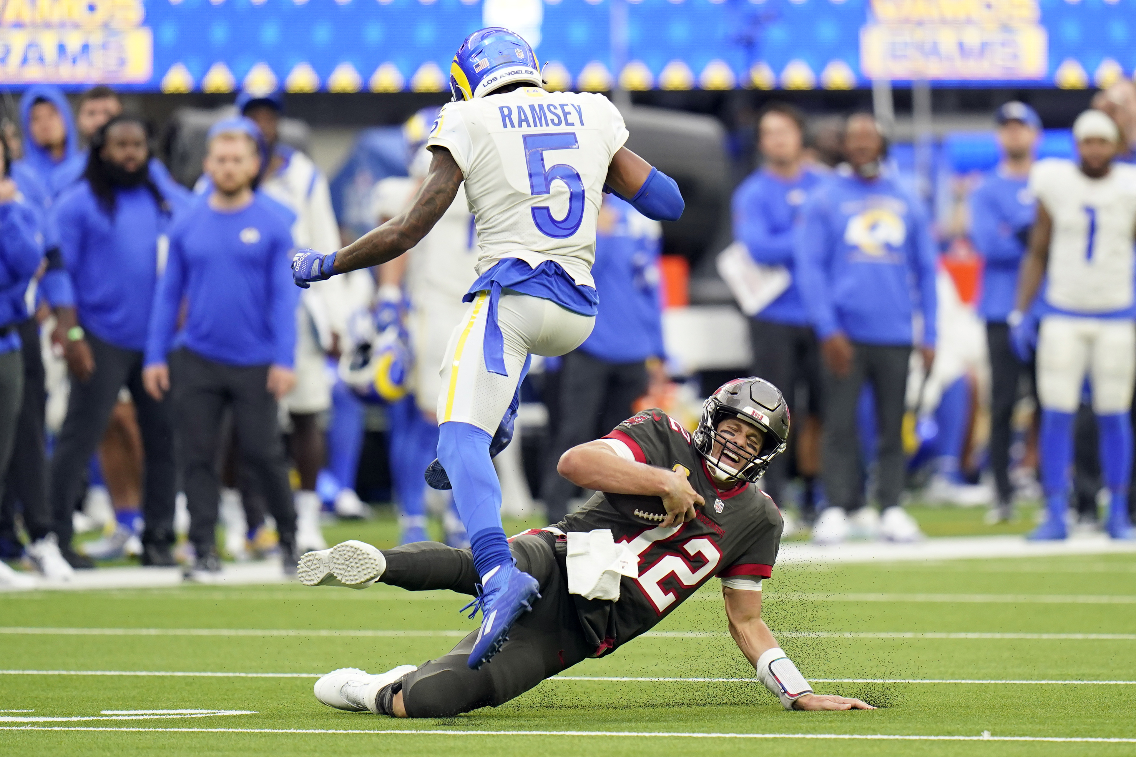 Kansas City Chiefs quarterback Patrick Mahomes runs the ball during the  second half of an NFL football game against the Los Angeles Chargers  Sunday, Sept. 26, 2021, in Kansas City, Mo. (AP