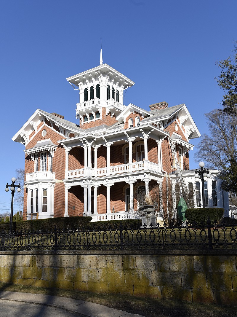 The Belvedere Mansion, built in 1857, is among Galena's finest. (Dreamstime/TNS)