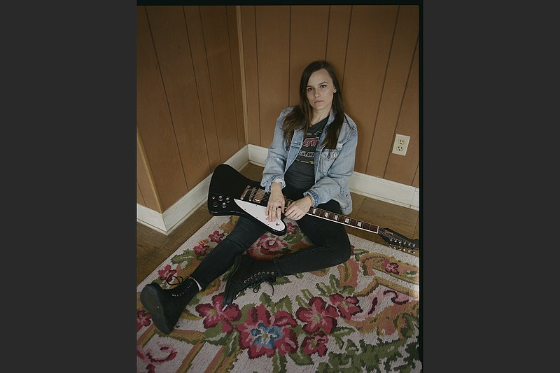 Emily Wolfe’s new album, “Outlier,” was released in June. She and her band will perform Friday at Stickyz Rock ’n’ Roll Chicken Shack in Little Rock. (Special to the Democrat-Gazette/Beth Garrabrant)