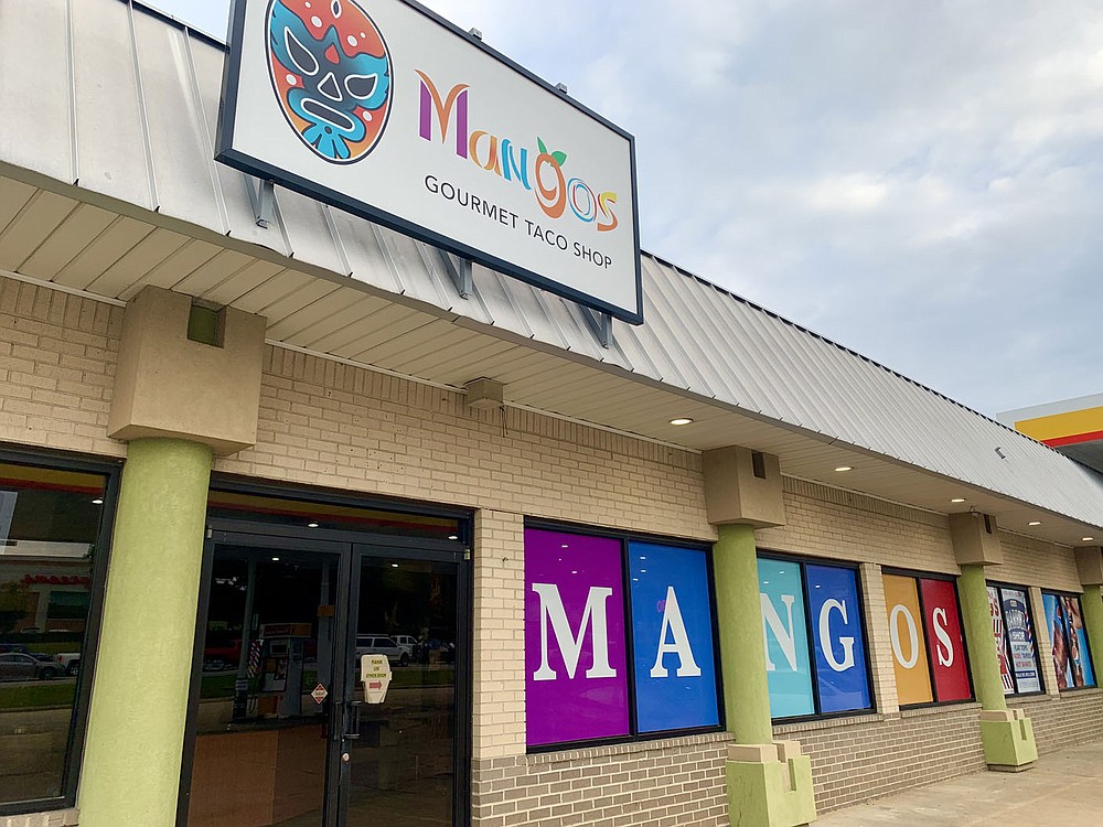 Mangos Gourmet Taco Shop on Fayetteville’s West Martin Luther King Jr. Boulevard is opening a second location on the east side of town.
(NWA Democrat-Gazette/Garrett Moore)