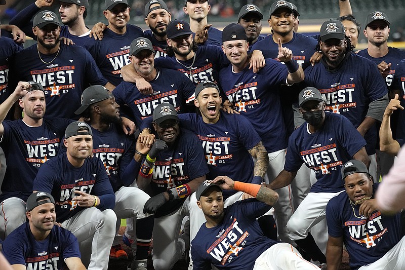 Houston Astros clinch American League West division title