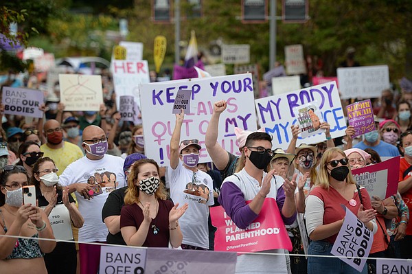 Abortion rights face their gravest threat in years, more than 400 rally ...