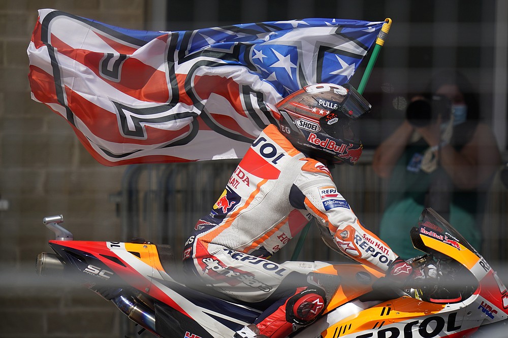 Marquez delivers dominant Texas win at American GP