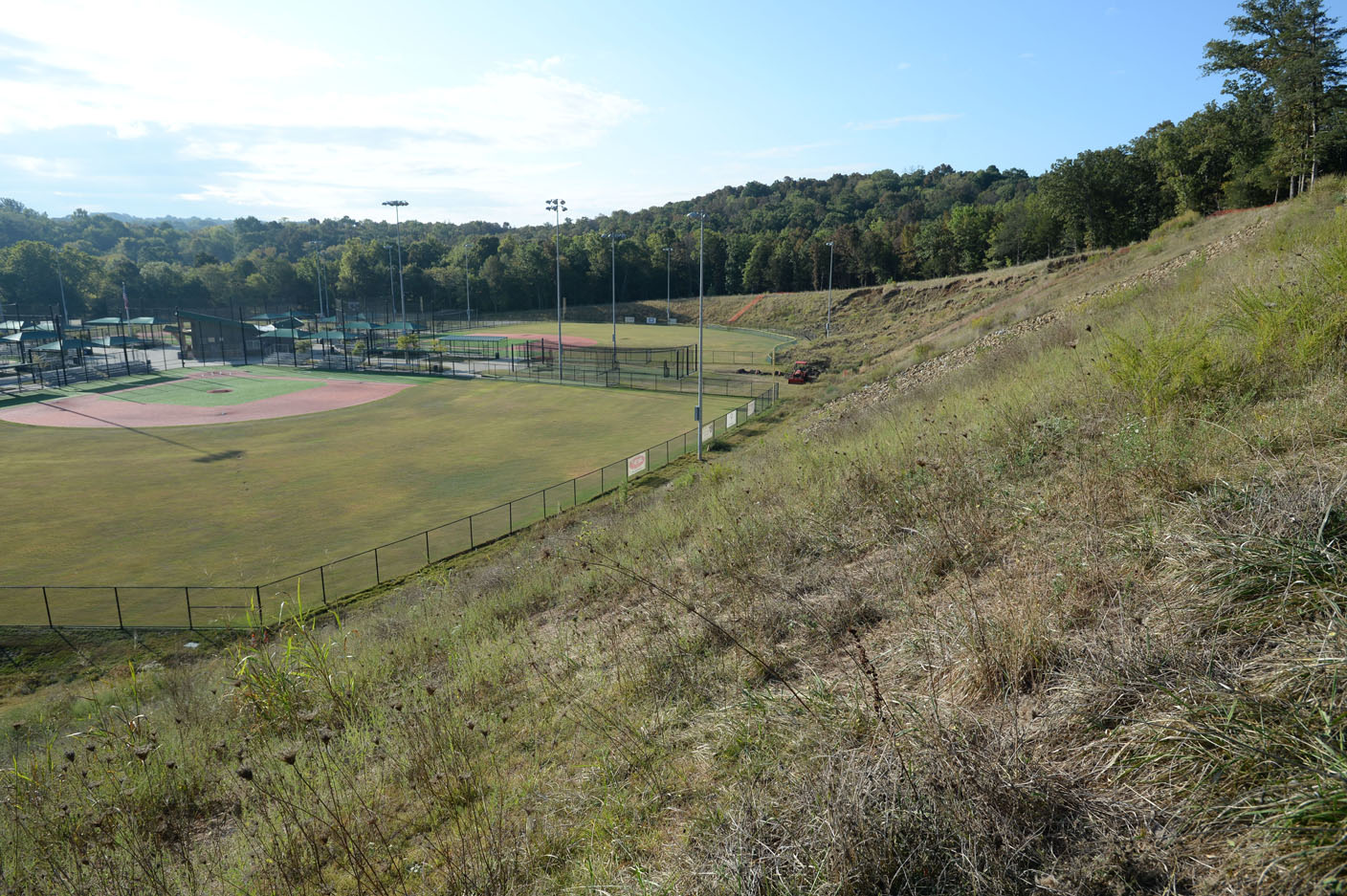 Fayetteville nears decision on stopping slope's erosion onto ballpark - Vimarsana News