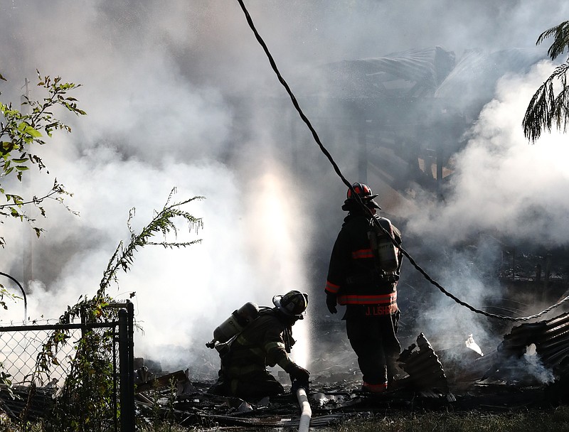 WATCH: Firefighter treated for heat exhaustion in Galaxy Street fire ...