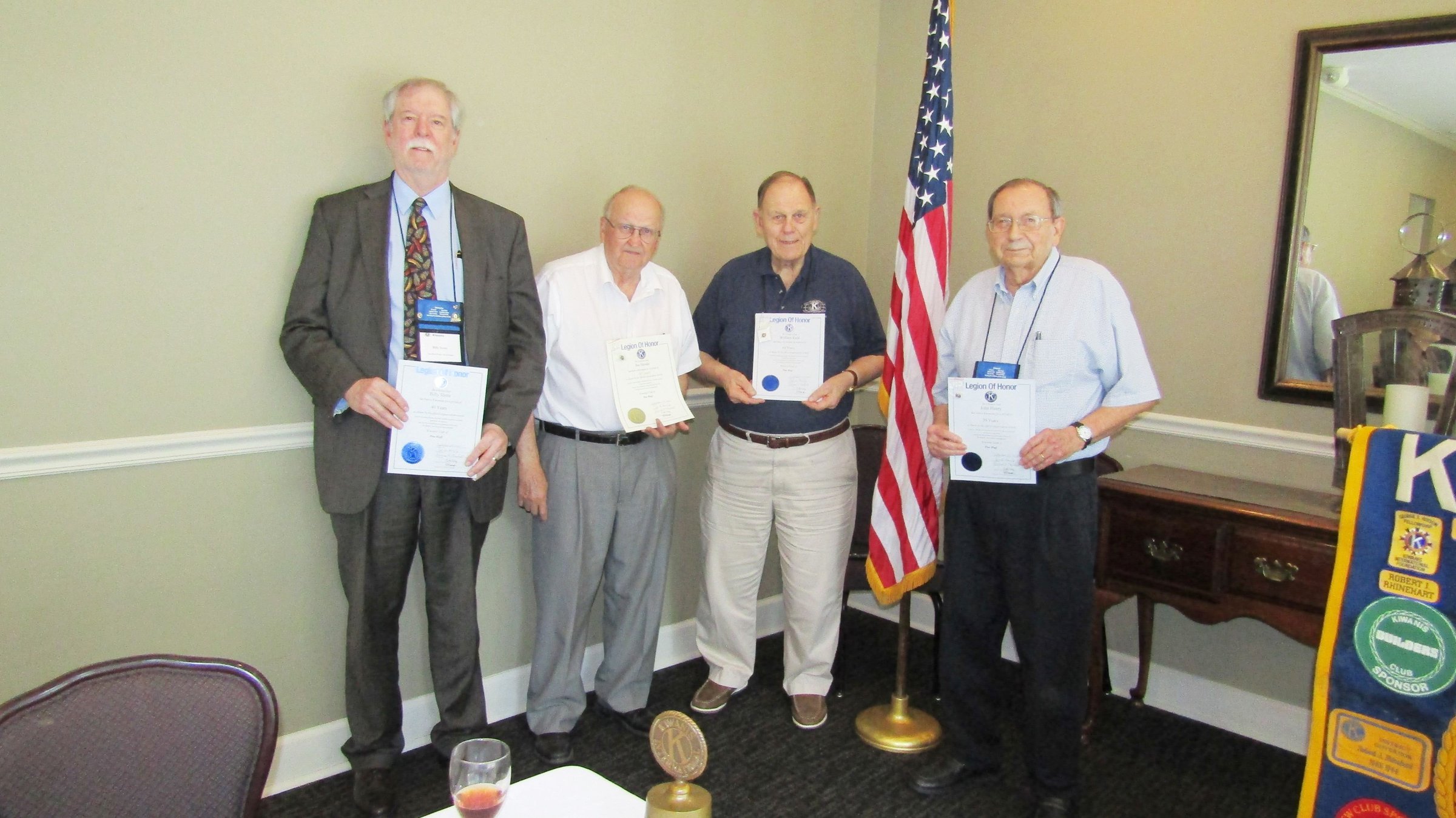 Kiwanis leadership starts term