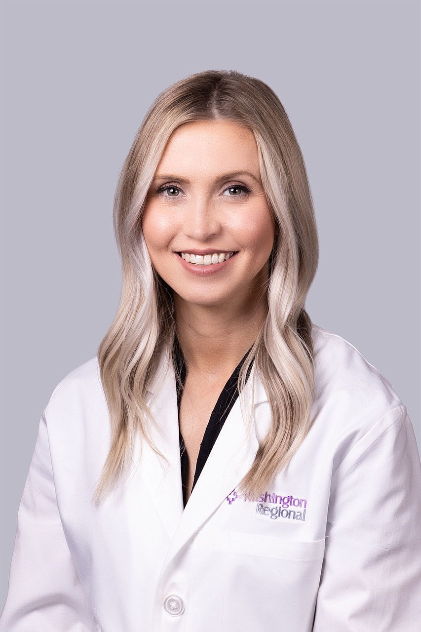 Caitlin Sutherland, APRN, recently joined Washington Regional Cardiovascular and Thoracic Surgery Clinic in Fayetteville.