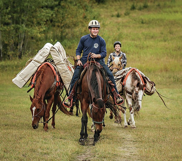 Group teaches kids about horse packing in Montana backcountry